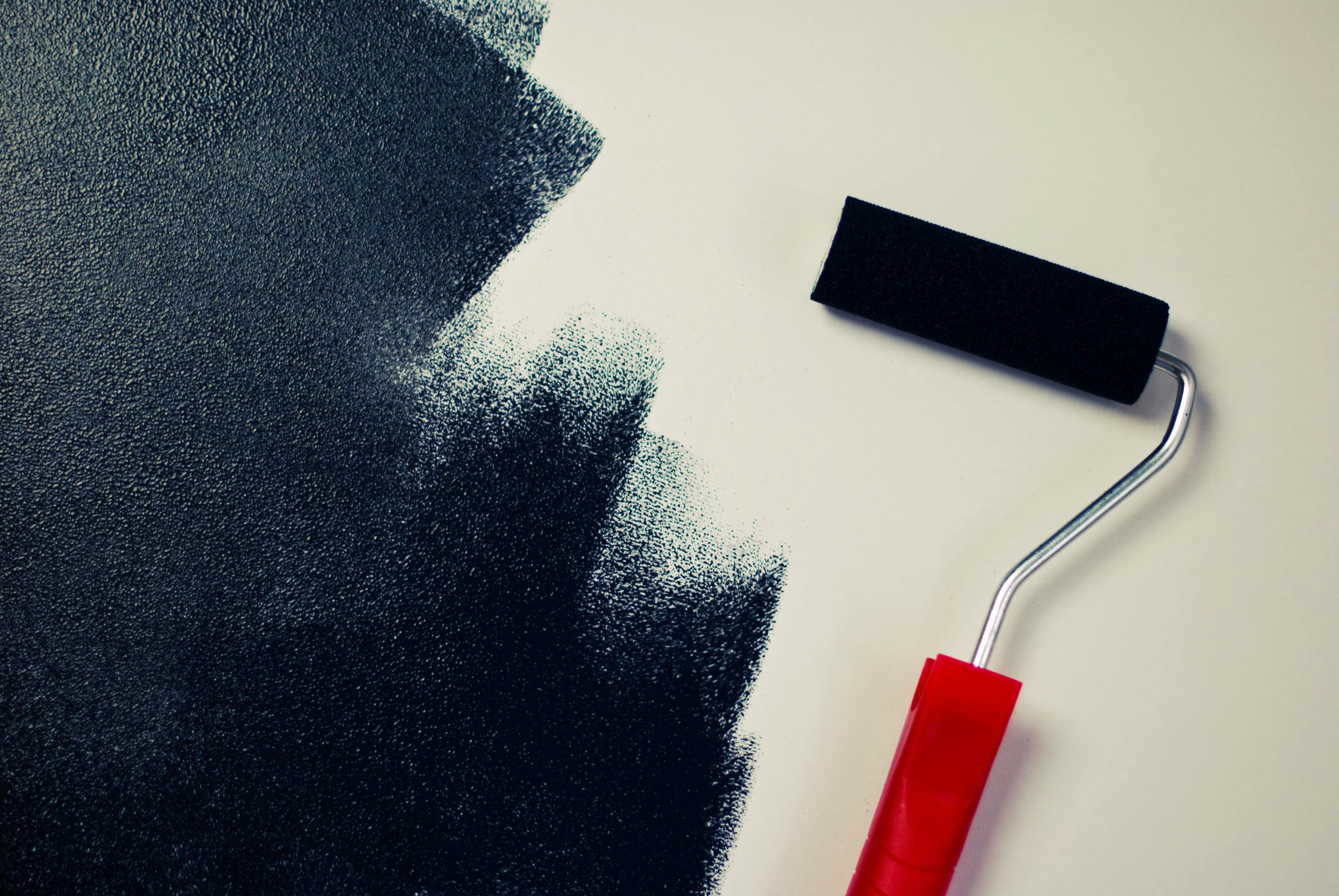 Free Stock Photo Of Black Color Paint
