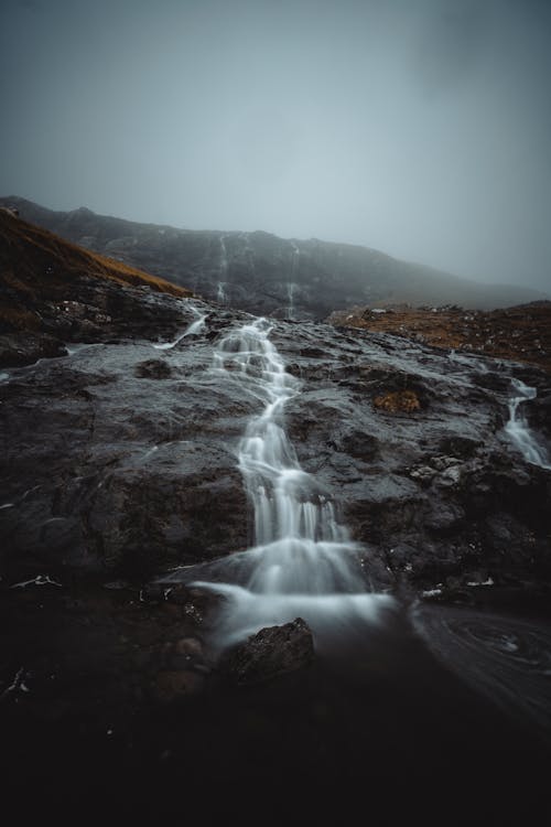 Flowing Water in the Rocky Mountains