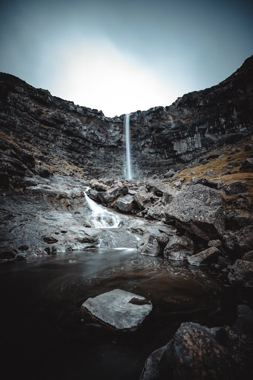 Waterfalls on Rocky Mountain