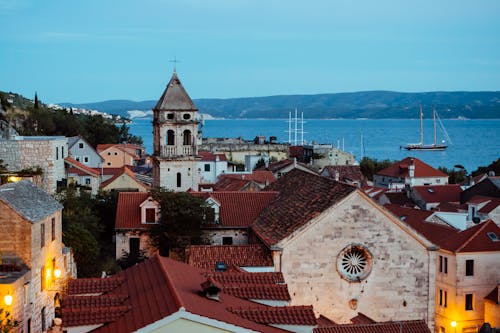 Ingyenes stockfotó építészet, Horvátország, tájkép témában