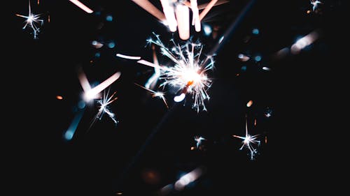 Close Up Photo of a Sparkler