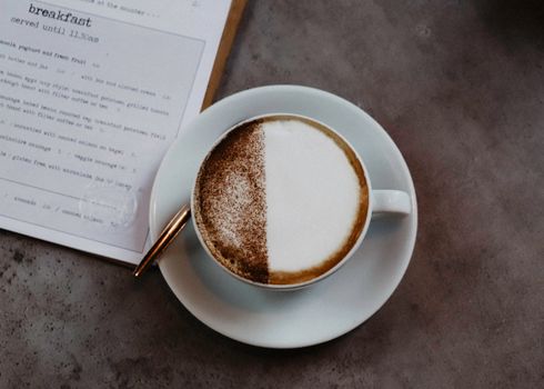 Cup of Coffee on a Saucer