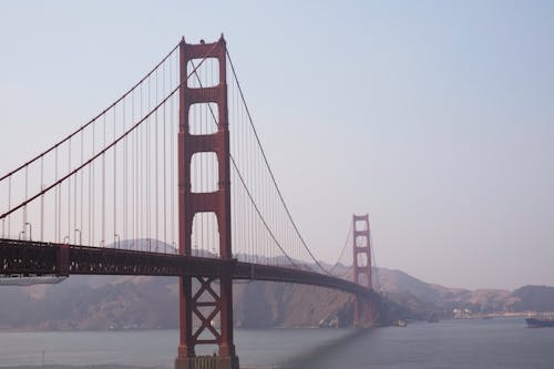 Foto profissional grátis de destino turístico, infraestrutura, Ponte Golden Gate