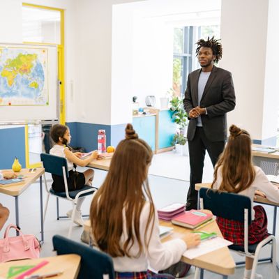 Storytime in the classroom