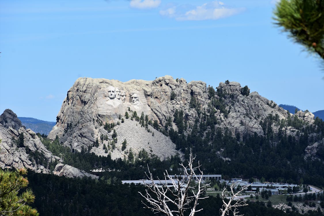Free The Mount Rushmore in the Black Hills Stock Photo
