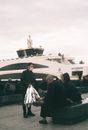 People Outside the Ship