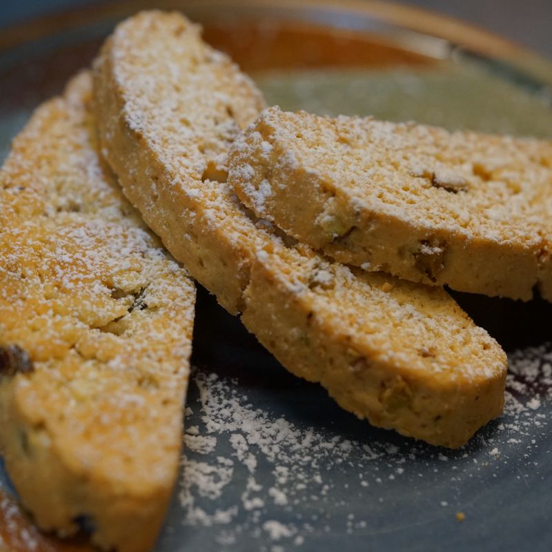Sourdough Biscotti Twice-Baked Slices