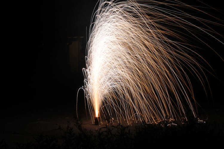 Time-Lapse Photo Of A Firecracker