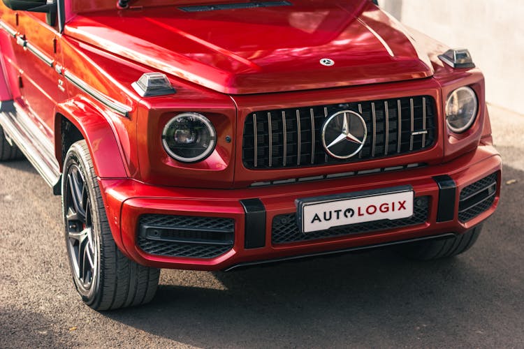 Car With Auto Logix Written On Its Licence Plate 