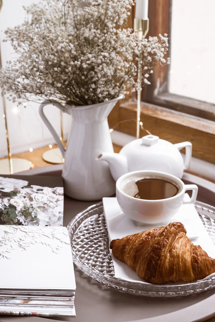 Close-up Of A French Breakfast