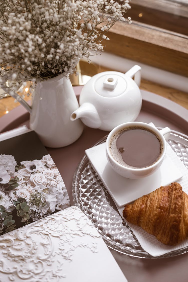 Close-up Of A French Breakfast