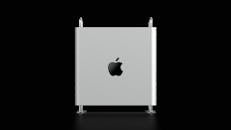 Silver Macbook With Black Background