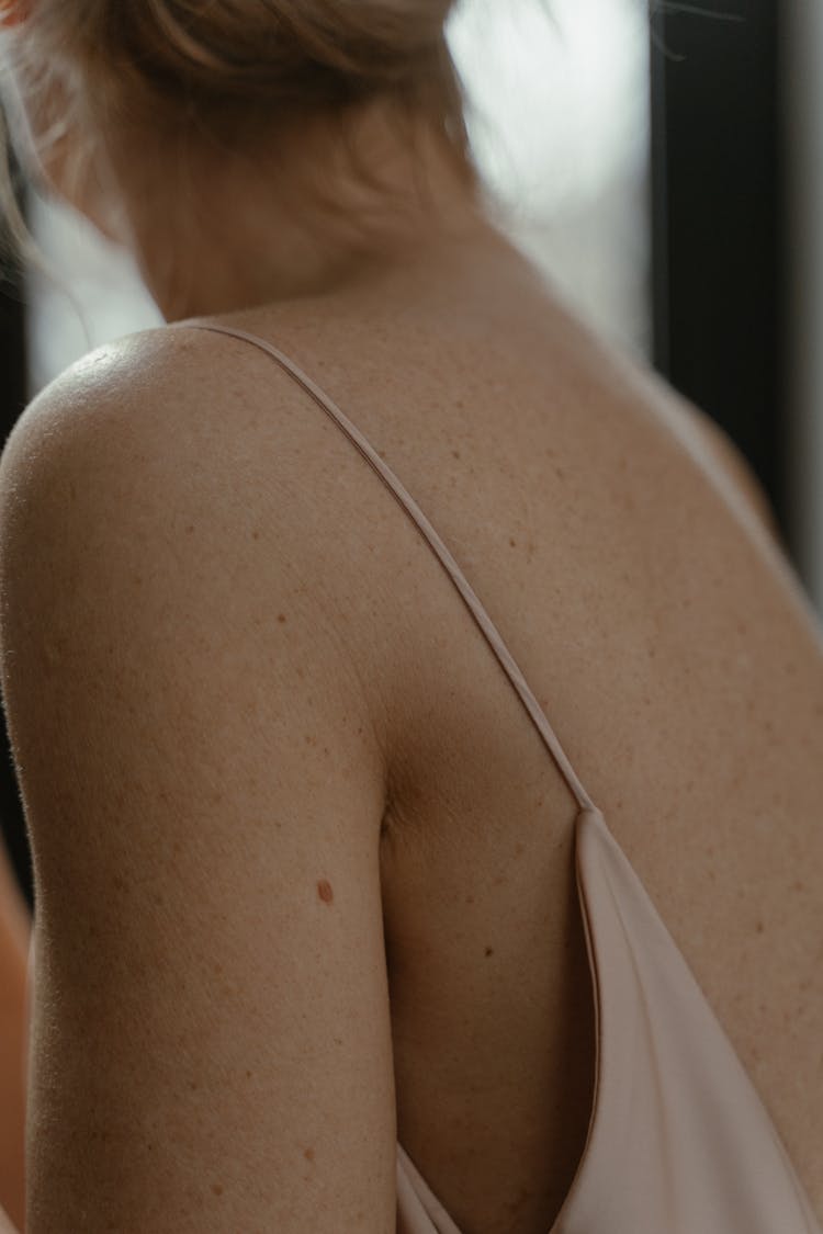 A Back Of A Woman