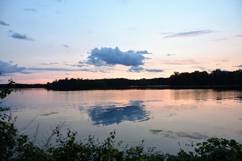 Free stock photo of clouds, lake, michigan