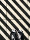 Converse All Star on Pavement
