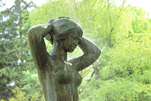Бесплатное стоковое фото с богиня, бронзовый, голый