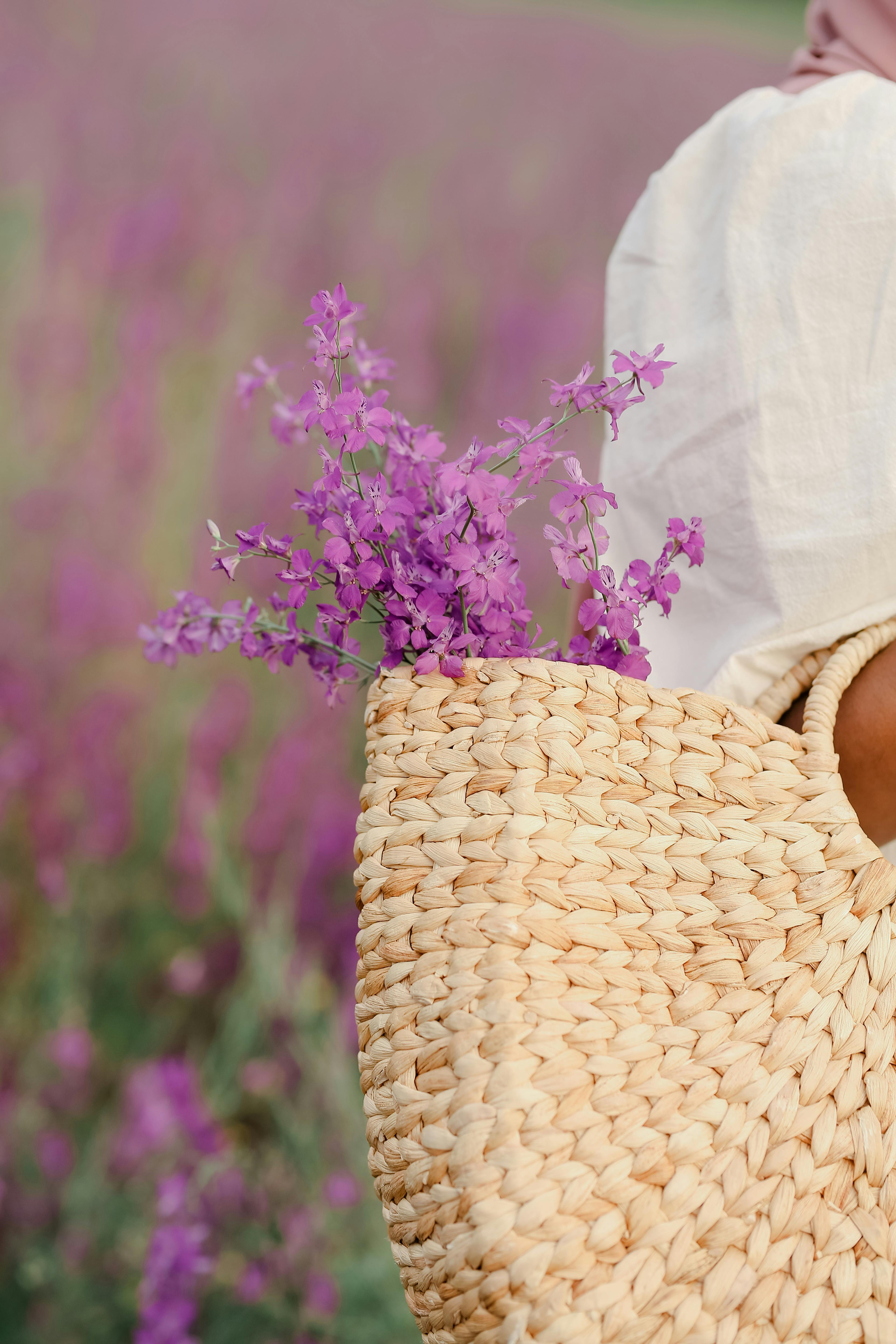 Close up of Flowers in a Bag · Free Stock Photo