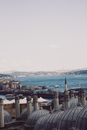 Minarets and Domes of a Mosque in Istanbul Turkey