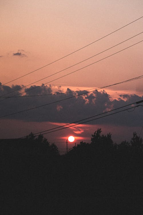 Gratis lagerfoto af aften-himlen, bagbelyst, dramatisk himmel