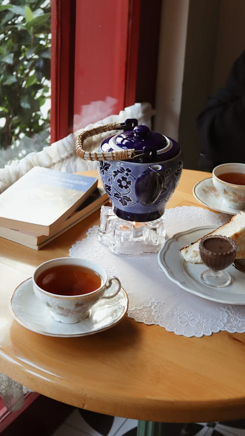 Free A Cup of Tea on the Table Stock Photo