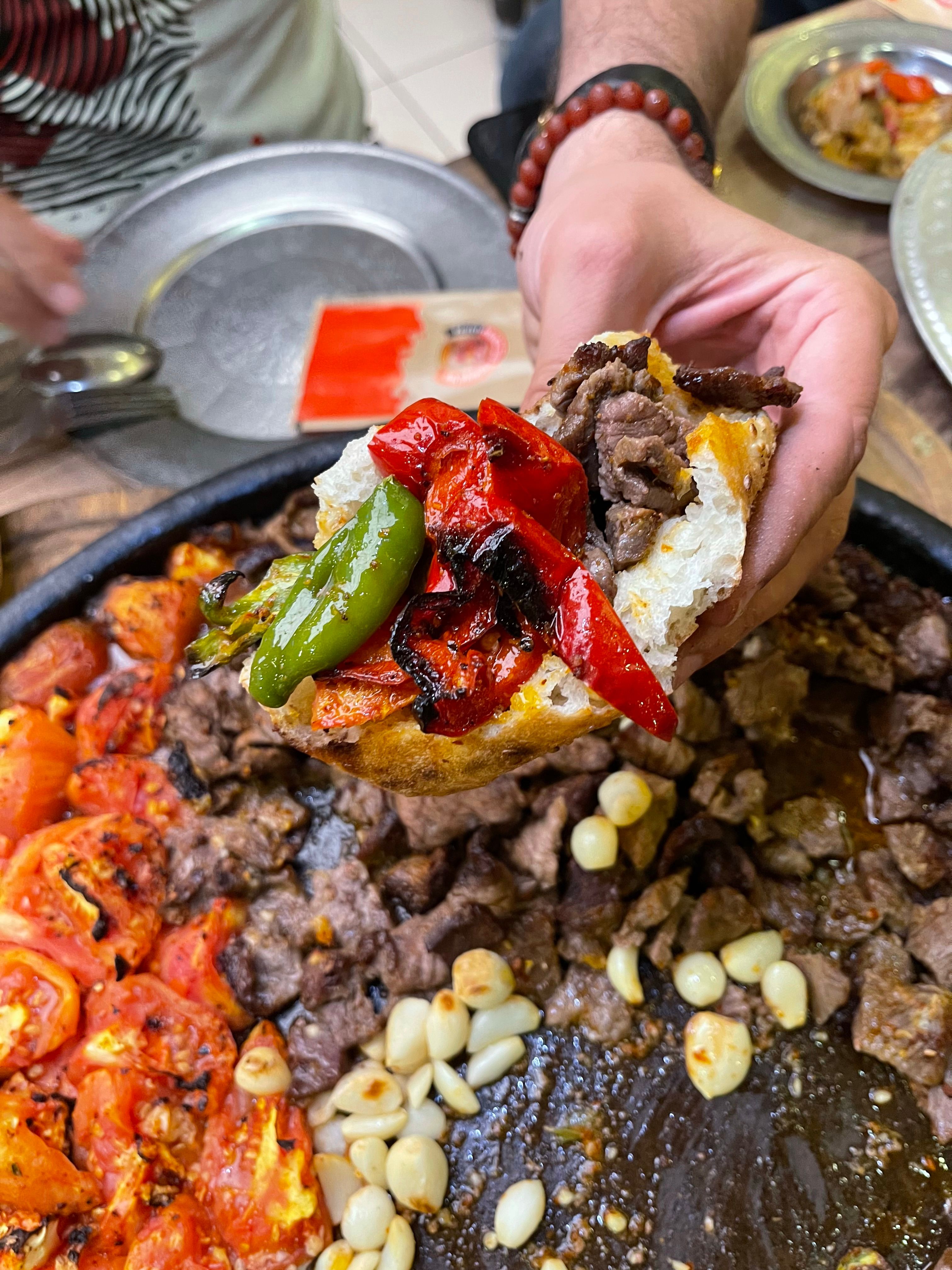 Beef Casserole with Bread / Pideli Et Guvec