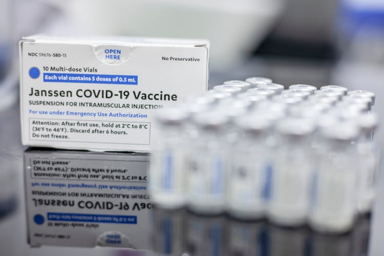 Close-Up Shot Of Covid-19 Vaccines