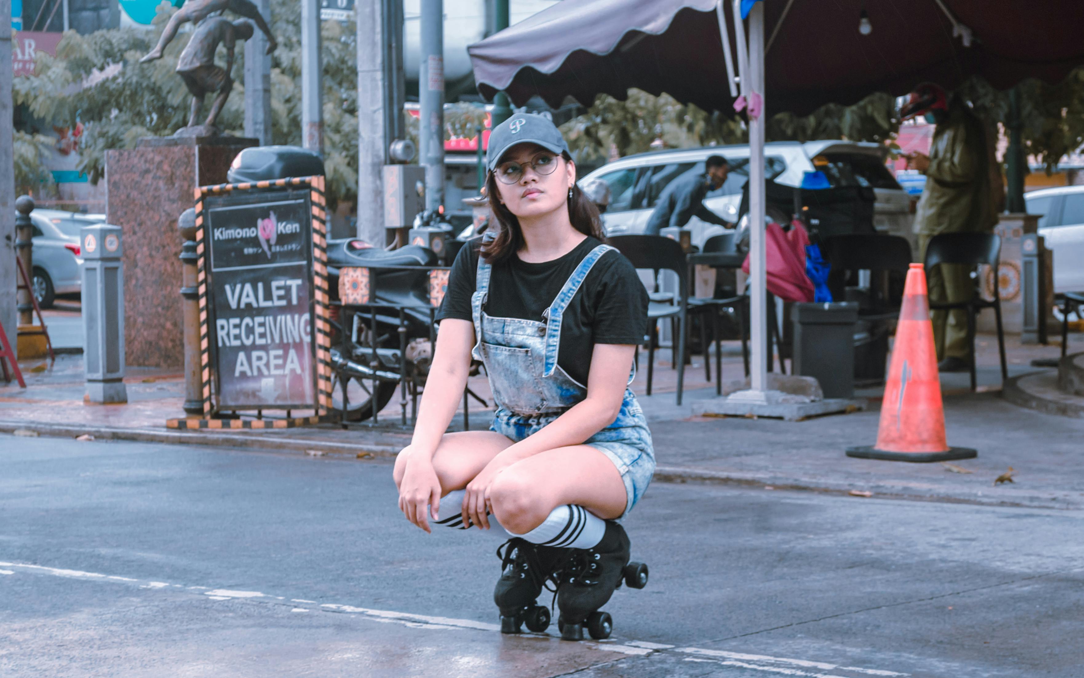 People Posing while Wearing Roller Skates · Free Stock Photo