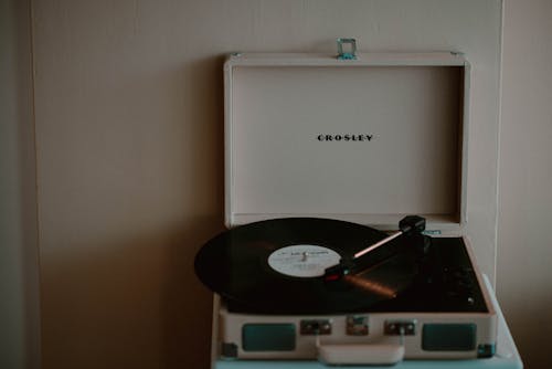 A Portable Phonograph Record Player