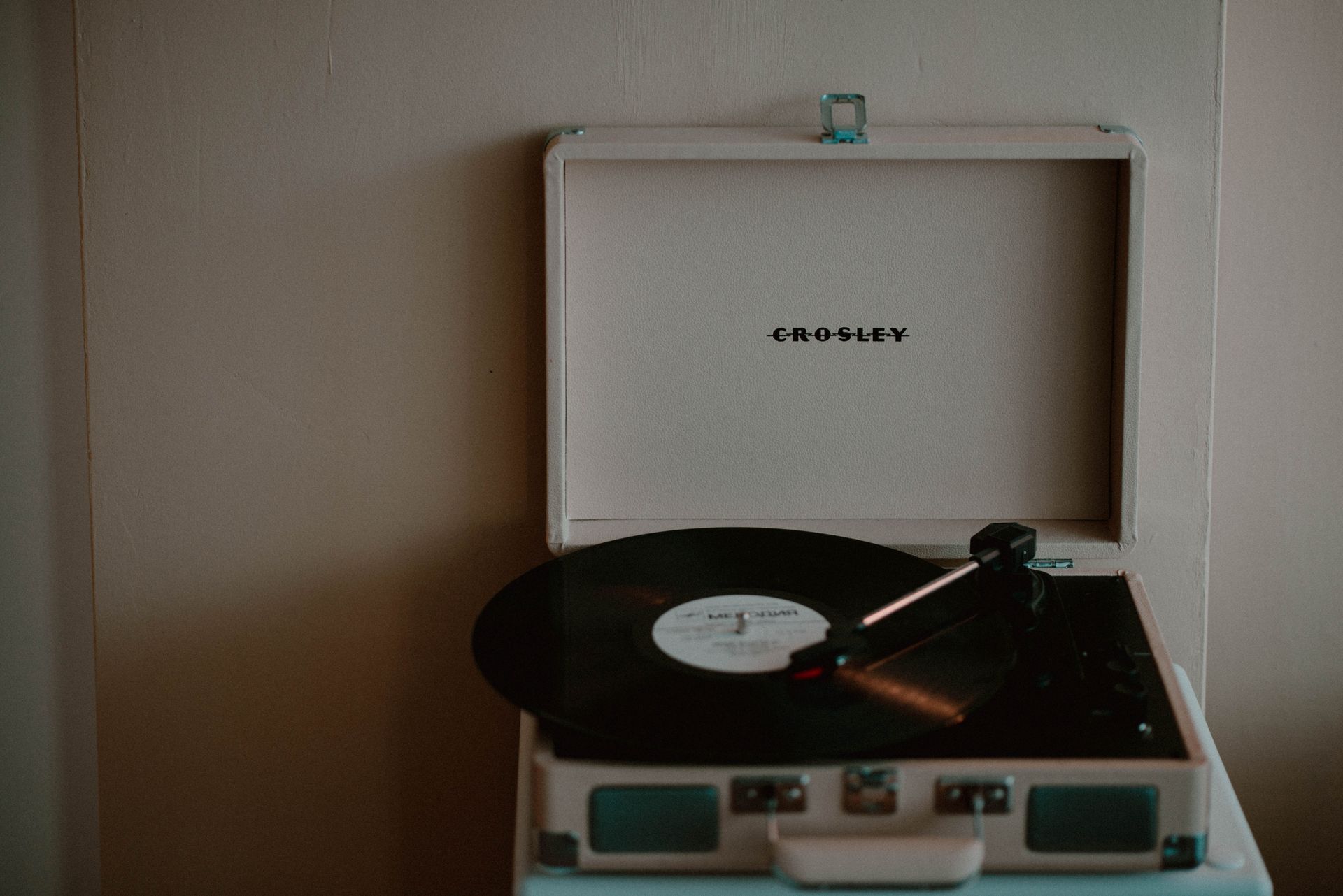 A Portable Phonograph Record Player
