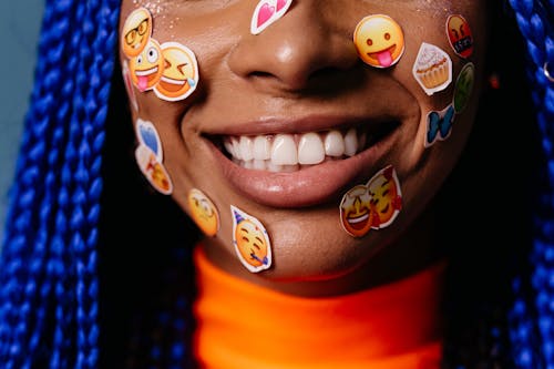 Free A Woman Smiling in Close-up Photography Stock Photo