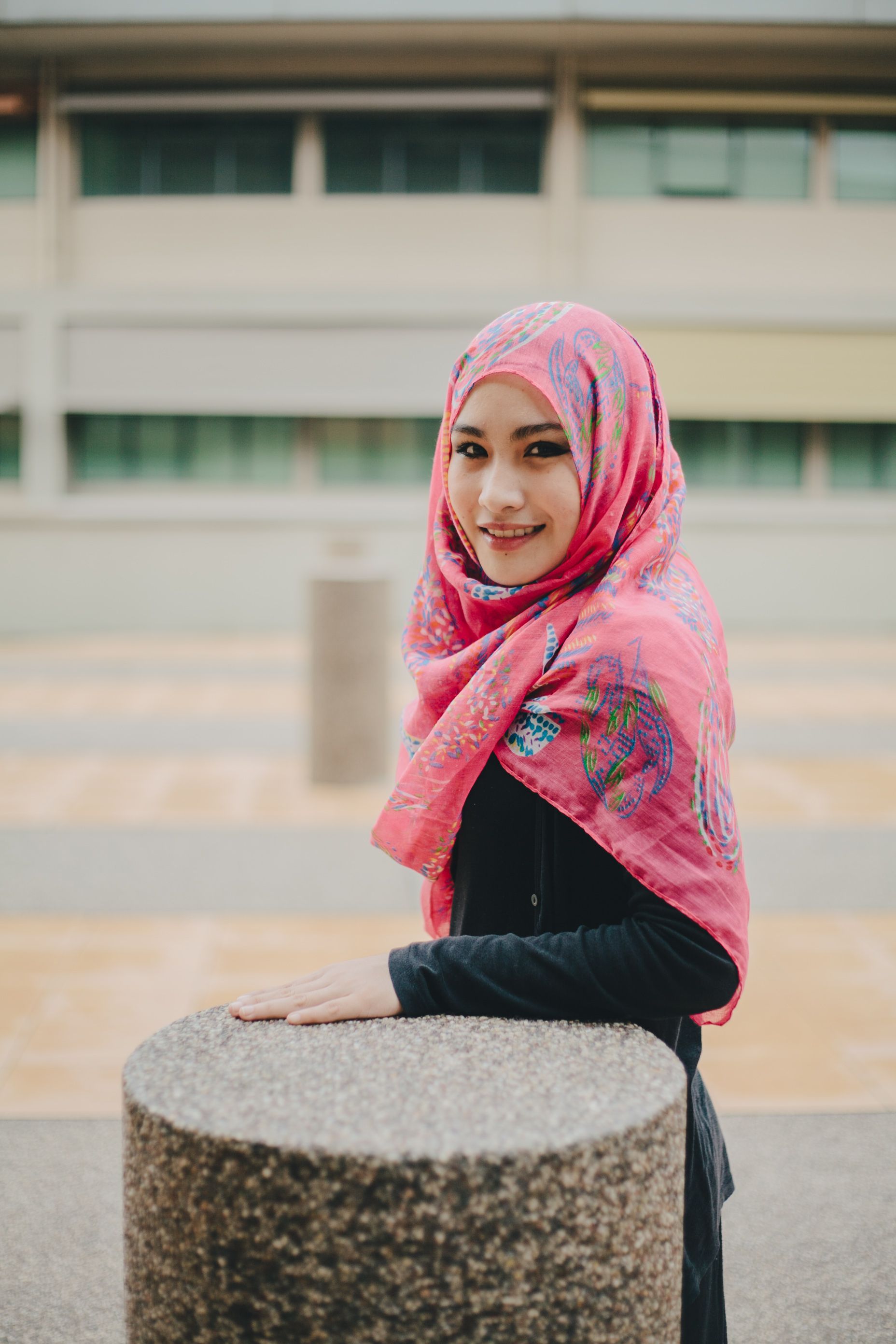 Portrait of Woman in Hijab · Free Stock Photo