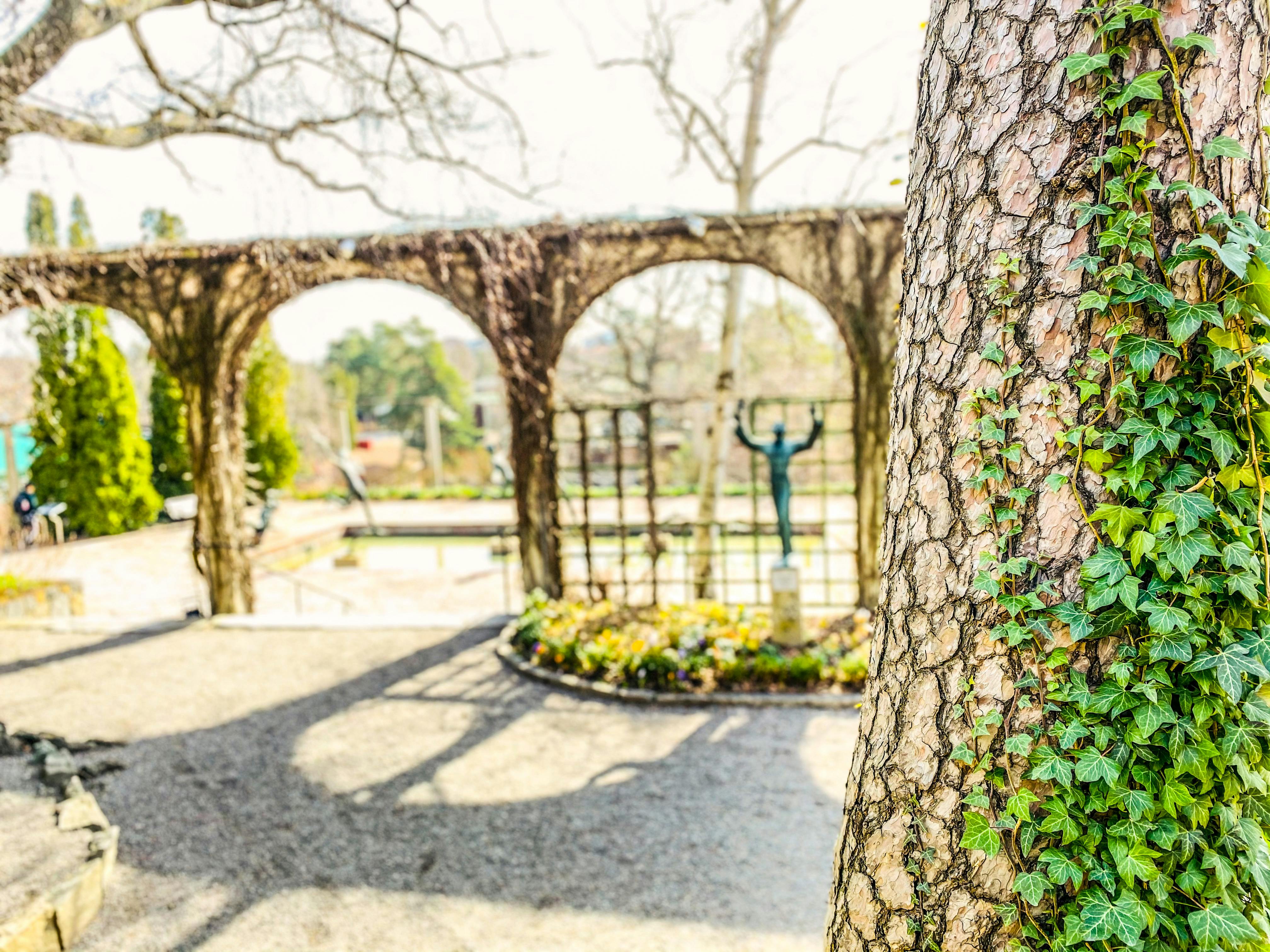 Person sitzt auf einem Stuhl und macht leichte Übungen