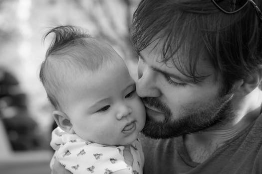 Free stock photo of black-and-white, young, portrait, child