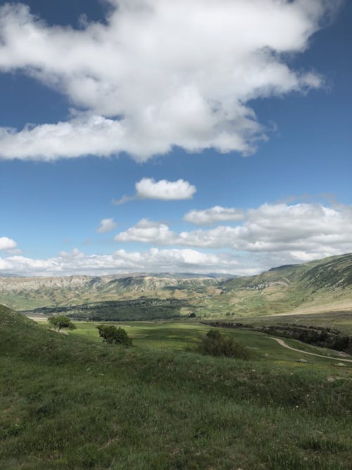 Darmowe zdjęcie z galerii z góra, krajobraz, łąka