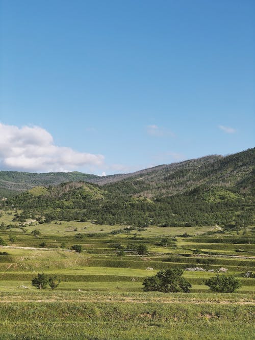Darmowe zdjęcie z galerii z górska wioska, krajobraz górski, stoki górskie