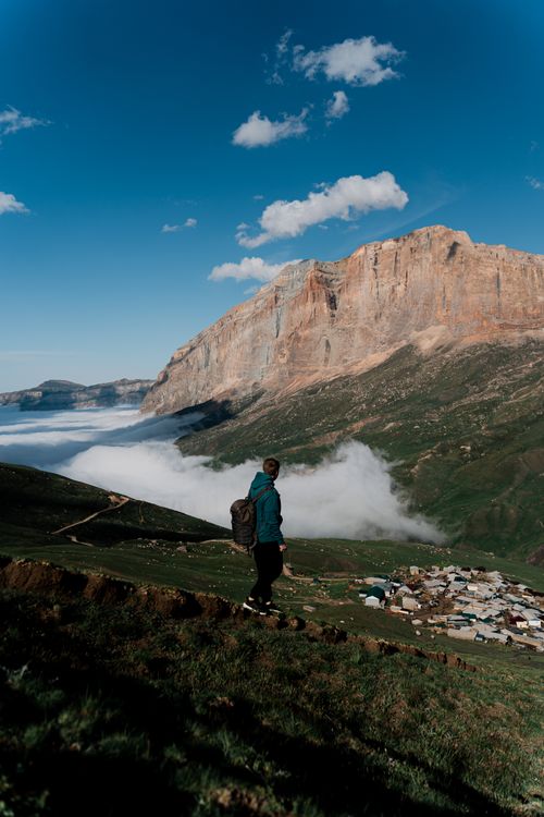 Mountain trail at altitude — Alexander Gorodilov on Pexels