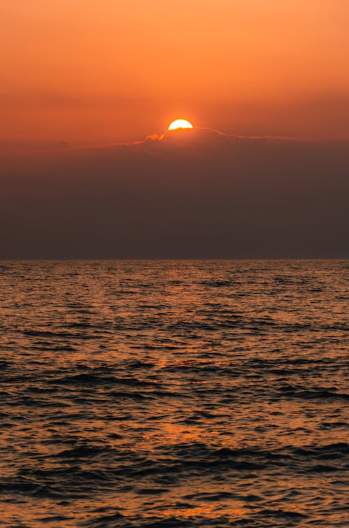 Sunset over Sea