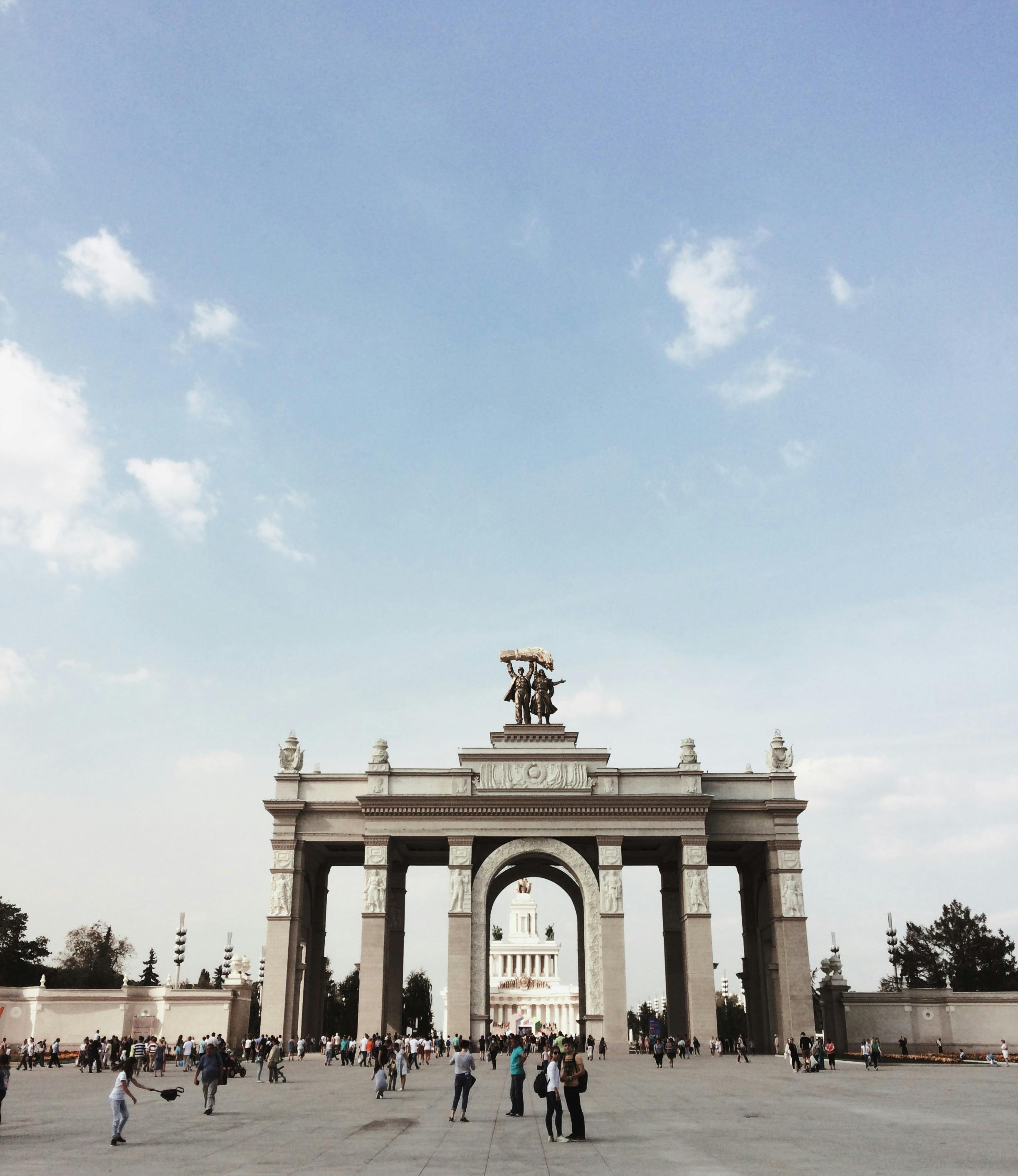 All-Russia Exhibition Centre in Moscow · Free Stock Photo