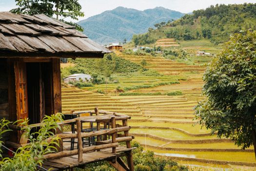 Brown Wooden House on Green Grass Field