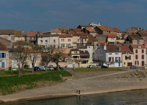 Free stock photo of city photography, fleuve, houses