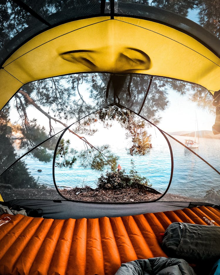 A Tent Near The Lake