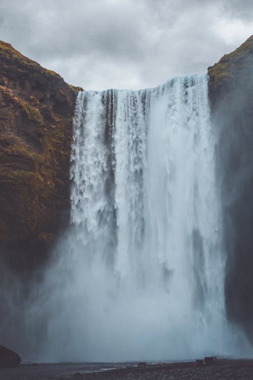 Scenic View of Waterfalls