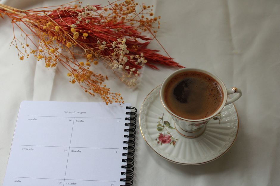 while resetting a bag, keys, and notebook near the door daily reset weekday routine evening routine lifestyle photo 1