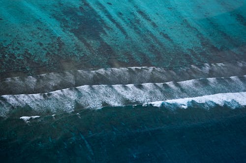 드론으로 찍은 사진, 물, 바다의 무료 스톡 사진