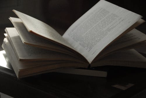 Photograph of an Open Book