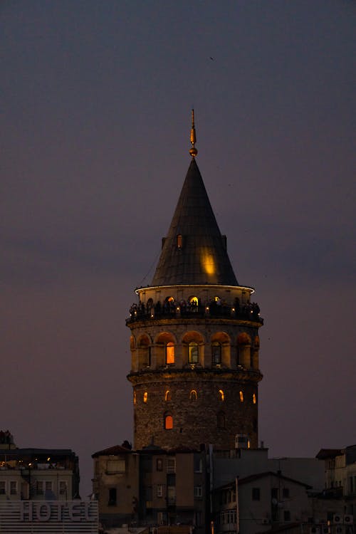 Fotobanka s bezplatnými fotkami na tému budovy, galata veža, Istanbul