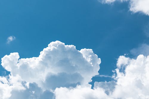 Photos gratuites de ciel bleu, formation de nuages, nuages
