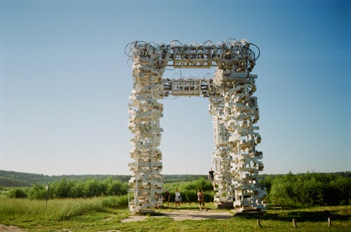 Gratis stockfoto met architectonisch, de witte poort, kaloega