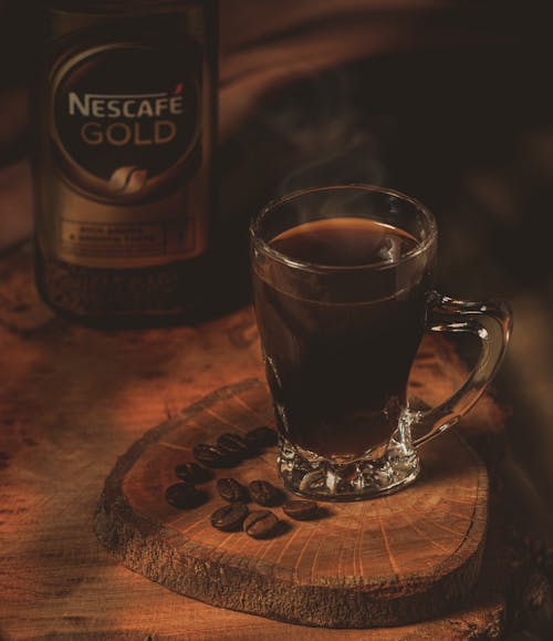 Free stock photo of black coffee, coffee beans, hot Stock Photo