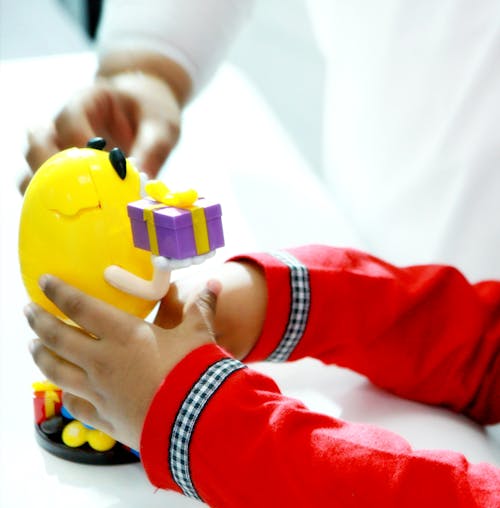 Free stock photo of baby toy, child, child s hand